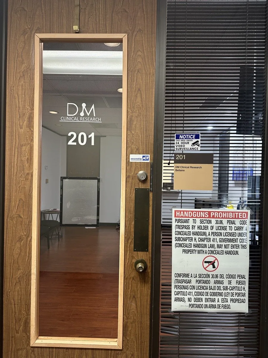 DM Clinical Research Houston site
